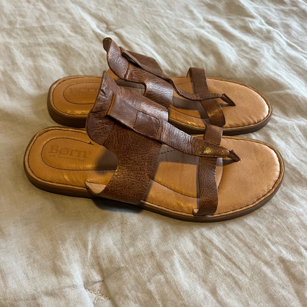 Born brown sandals